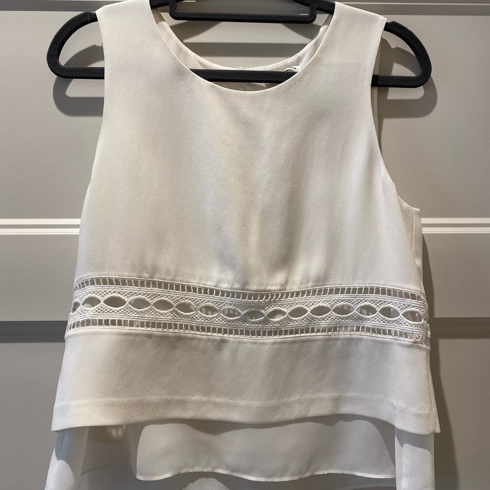 Club Monaco sleeveless blouse